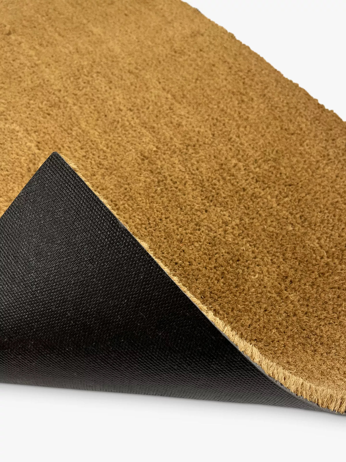 John Lewis Plain Coir Door Mat, Natural L80 x W120 cm, RRP £35