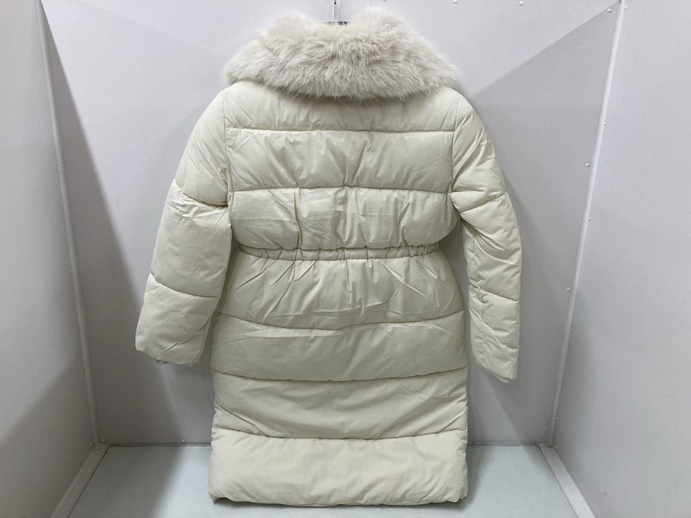 River Island Kids Cream Fur Puffer Jacket UK Size 11 - 12 Years RRP £59.99